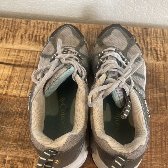 Columbia Kaibab BL3571-019 GrayTeal Techlite Hiking Trail Shoes Women's US 7.5 - Picture 11 of 14